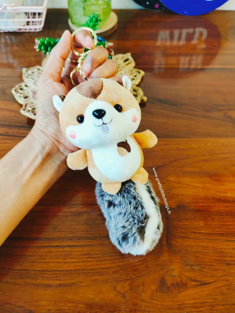Racoon Plushy Keychains