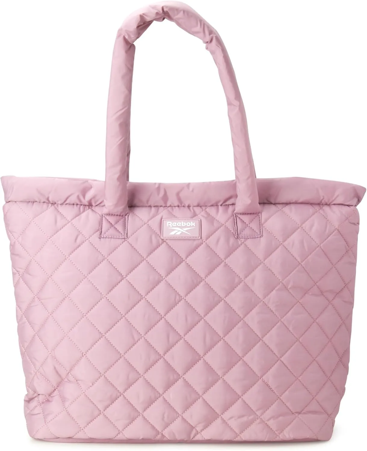 Reebok Women's Gym Tote Bag - Lightweight Carry On Tote Bags for Women - Casual Sports Shoulder Bag with Zipper Closure