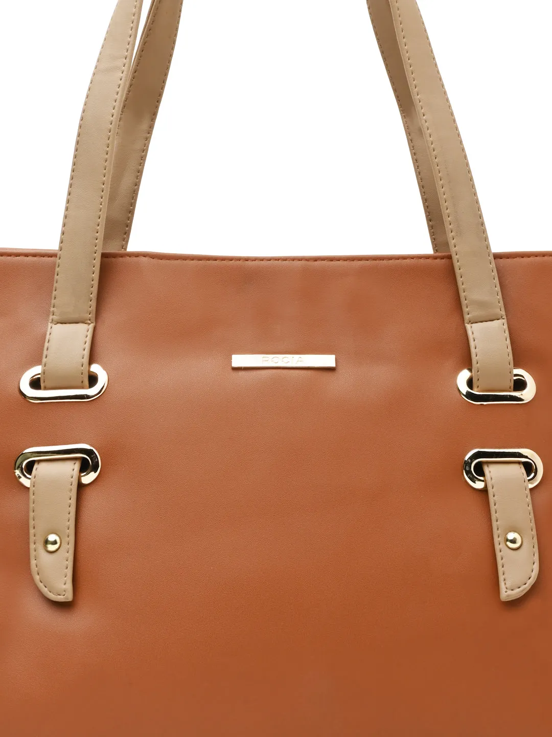 Rocia By Regal Tan Women Solid Casual Bag