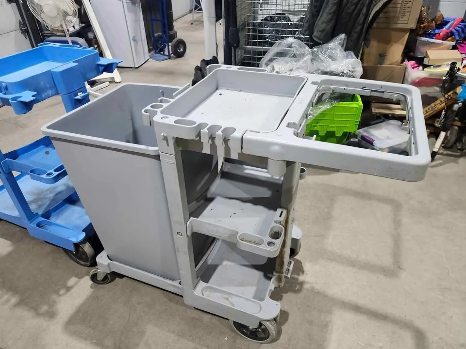Rubbermaid Cleaning Carts - 2 Available