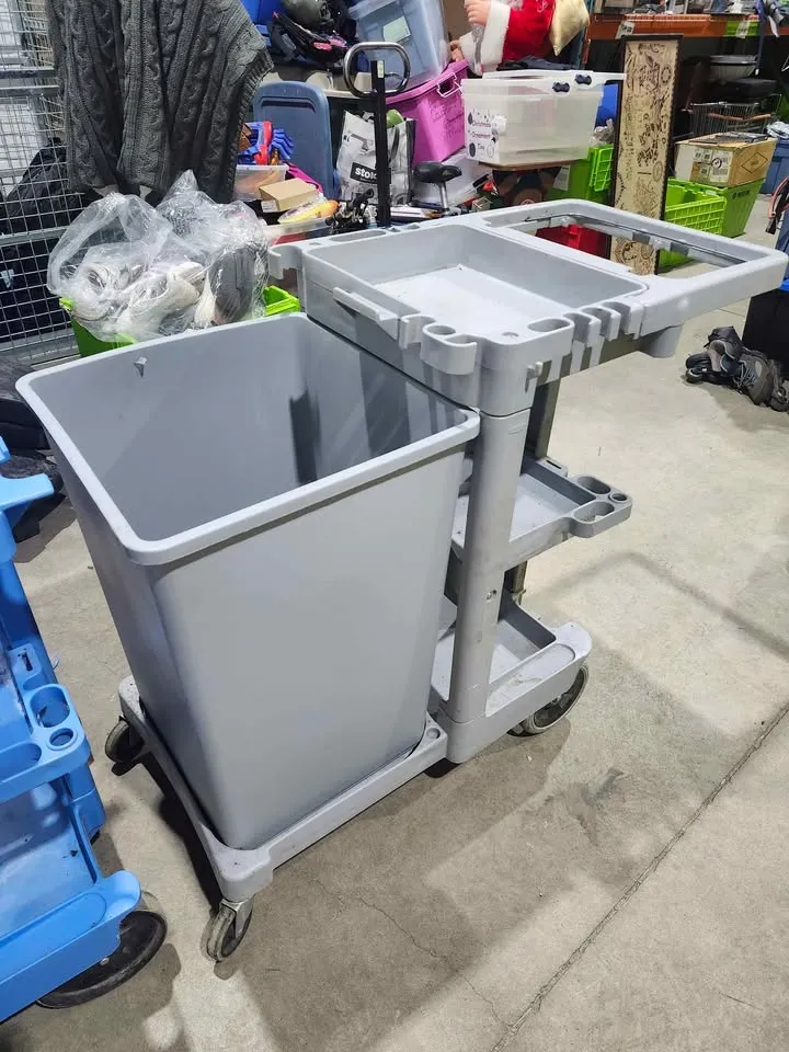 Rubbermaid Cleaning Carts - 2 Available