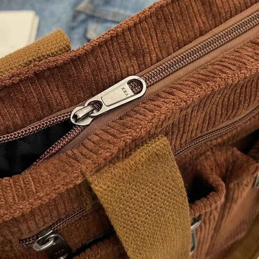SAIRA | CORDUROY TOTE BAG