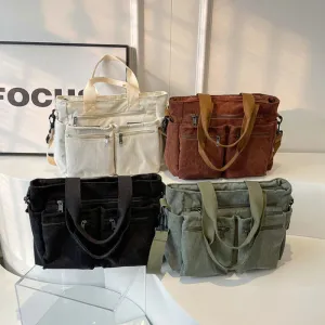 SAIRA | CORDUROY TOTE BAG