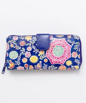 SANTINI Leather Long Wallet