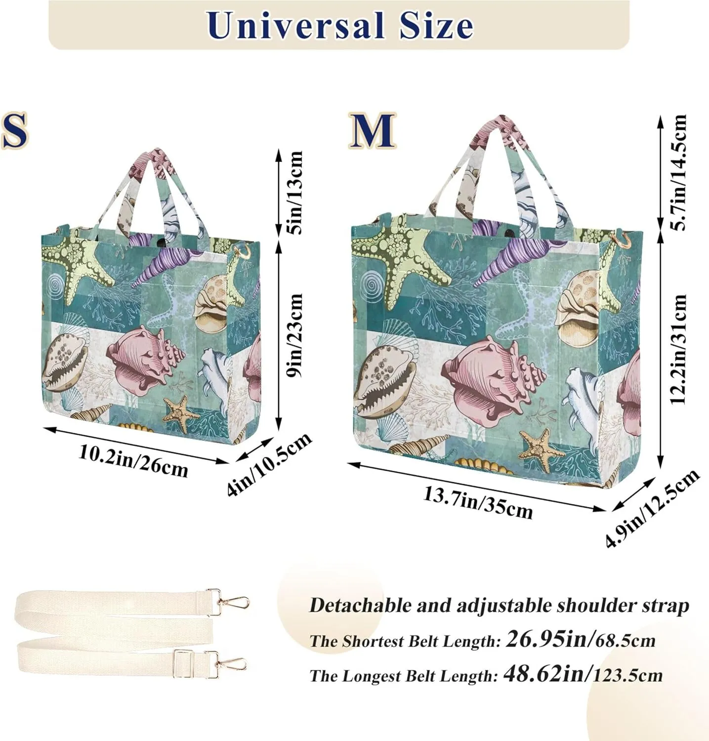 Shepherd Dog Cute Shoulder Tote Women Beach Travel Tote Aesthetic Purses Tote Bag with Pockets