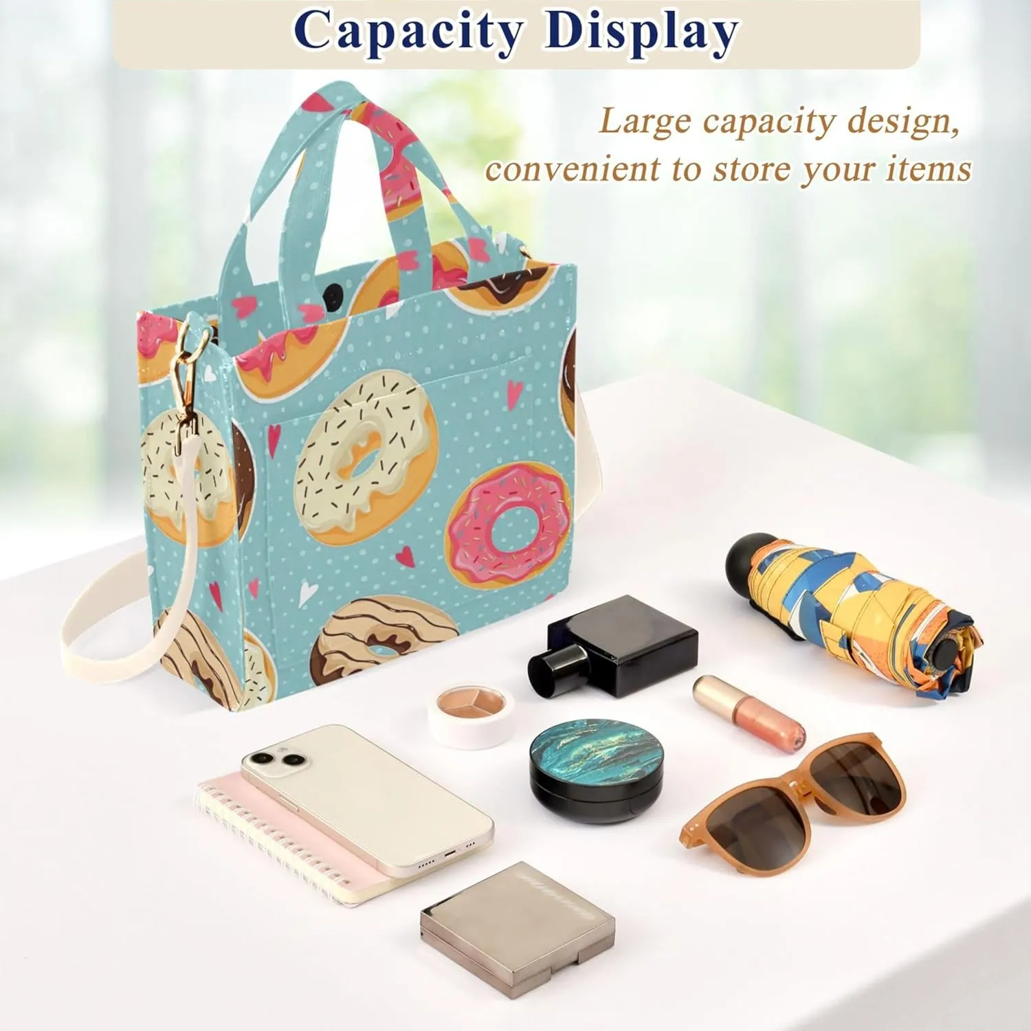 Shepherd Dog Cute Shoulder Tote Women Beach Travel Tote Aesthetic Purses Tote Bag with Pockets