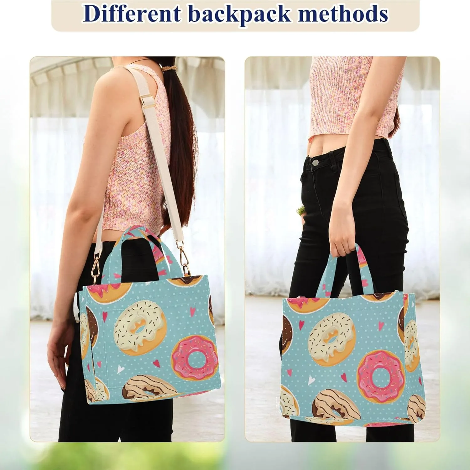 Shepherd Dog Cute Shoulder Tote Women Beach Travel Tote Aesthetic Purses Tote Bag with Pockets
