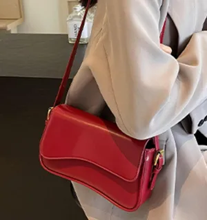 Shoulder Bag for Women Y2K Trendy Purse Vegan Leather Hobo Handbags Clutch Saddle Bag with 2 Removable Strap