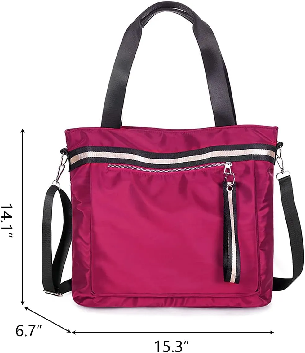 Shoulder Handbags for Women Large Capacity Tote Purses Travel Purses and Handbags with Removable Shoulder Strap