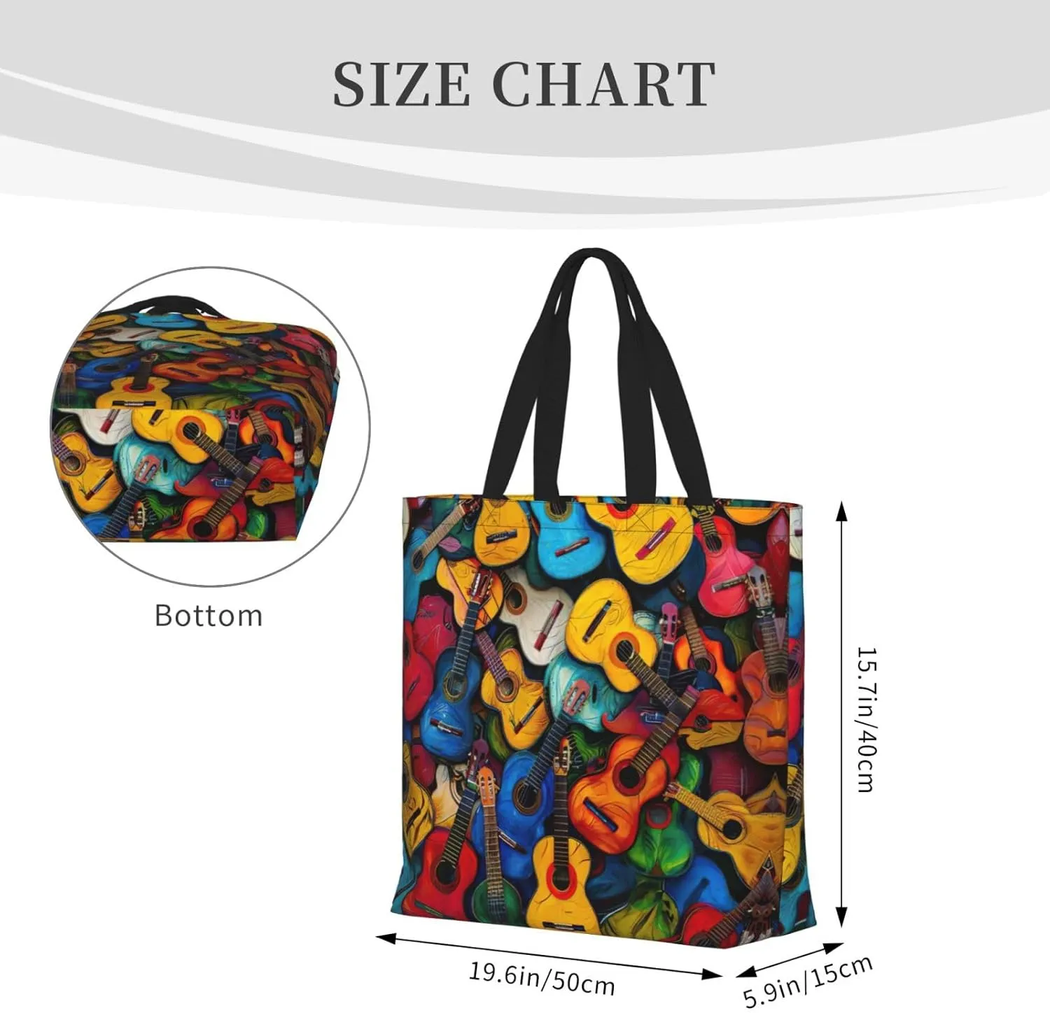 Small Rainbow Print Tote Bags Reusable Grocery Bag Shoulde Bag Handbag For Office Shopping Travel Women Casual Work