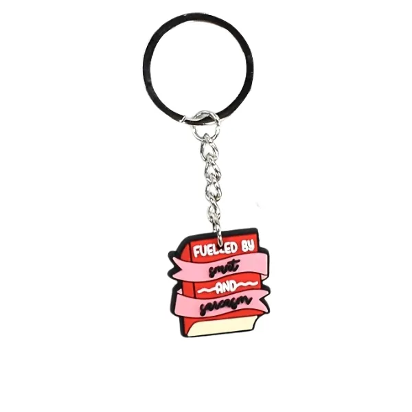 Smut-Themed Book Lover Keychains – Spicy & Fun Accessories