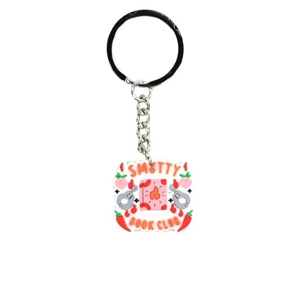 Smut-Themed Book Lover Keychains – Spicy & Fun Accessories