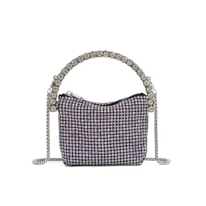 Soft Diamond Handbag the Dinner Party Small Square Bag Ladies Chain Cross Body Bag