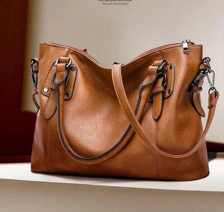 Soft Pu Leather Handbag