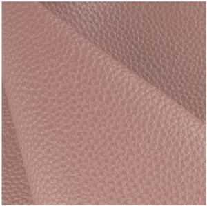 Solid Color Lychee Grain Texture PU Synthetic Leather Sheet 39.4" x 55" (100x140cm) Perfect for Making Hair Bow Handbag DIY Projects 1 Piece(Flesh Pink,1.4x2m)