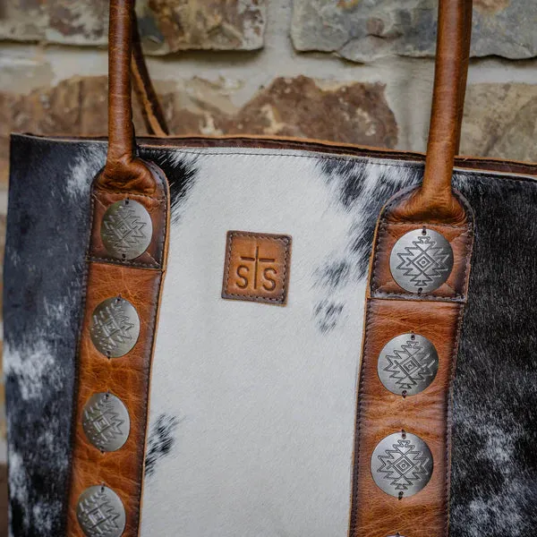 STS Vaquero Cowhide Tote