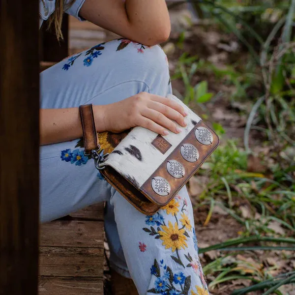 STS Vaquero Evie Cowhide Organizer