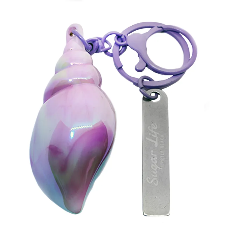 Sugar Life Seashell Keychain