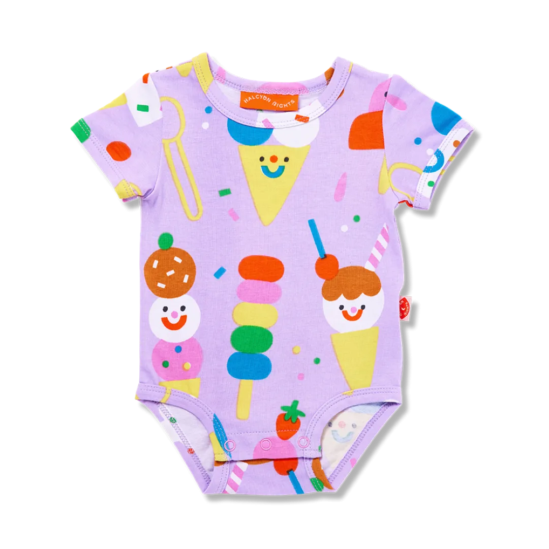 Sundae Funday Short Sleeve Bodysuit