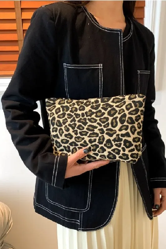 The Leopard Clutch