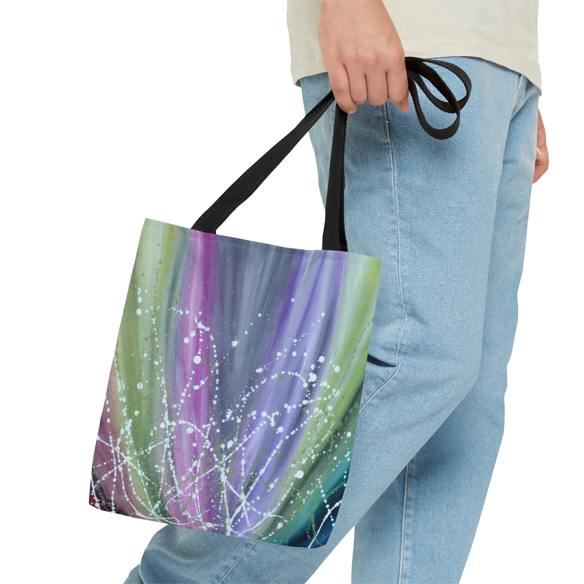 Tote Bag - colorful lotus