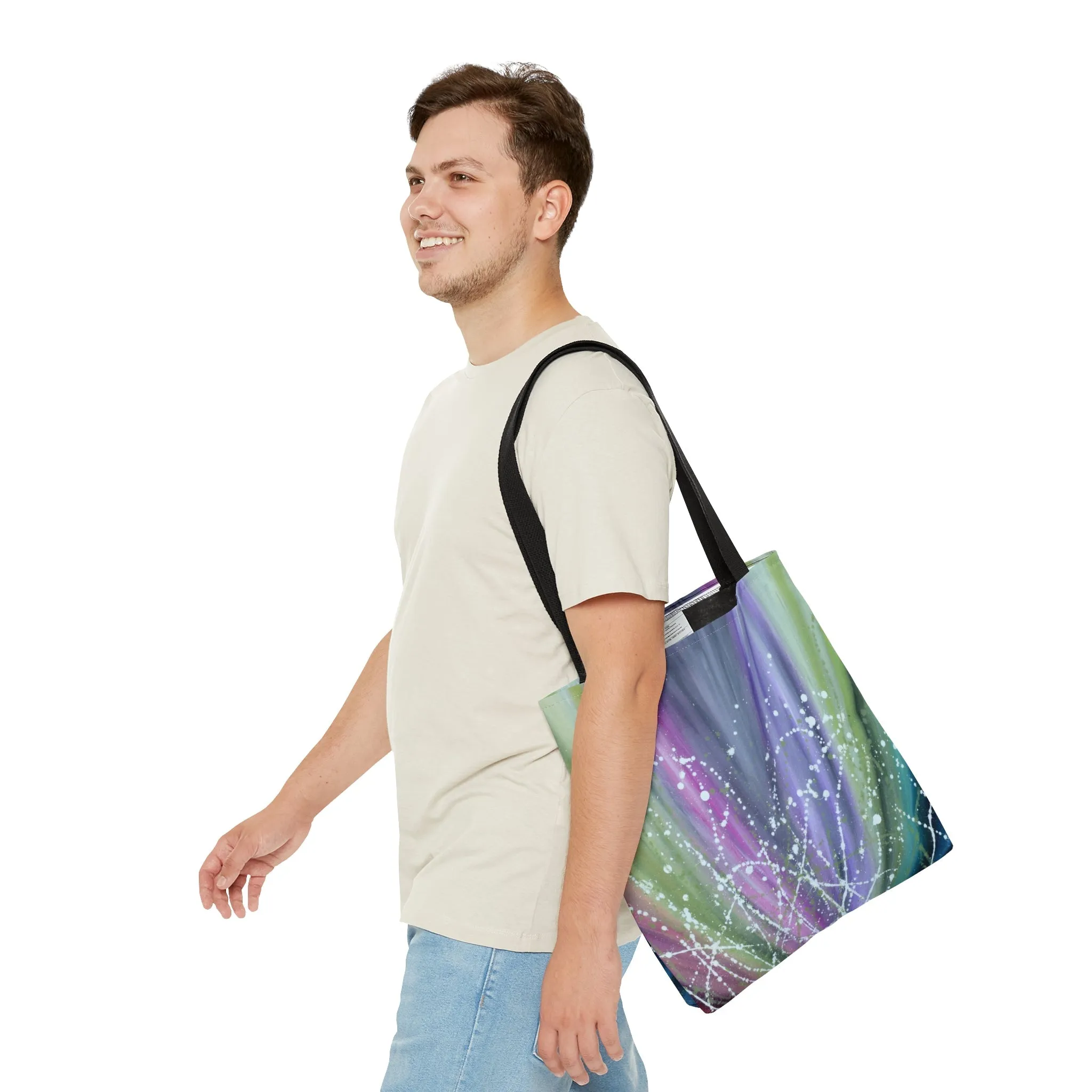 Tote Bag - colorful lotus