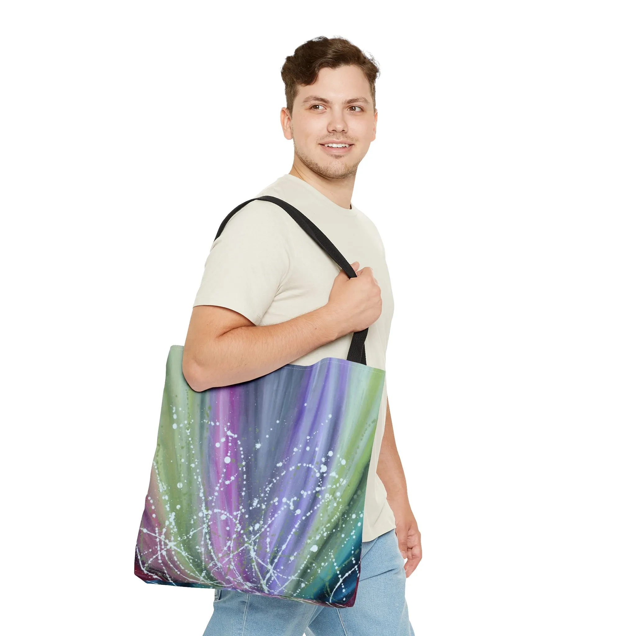 Tote Bag - colorful lotus