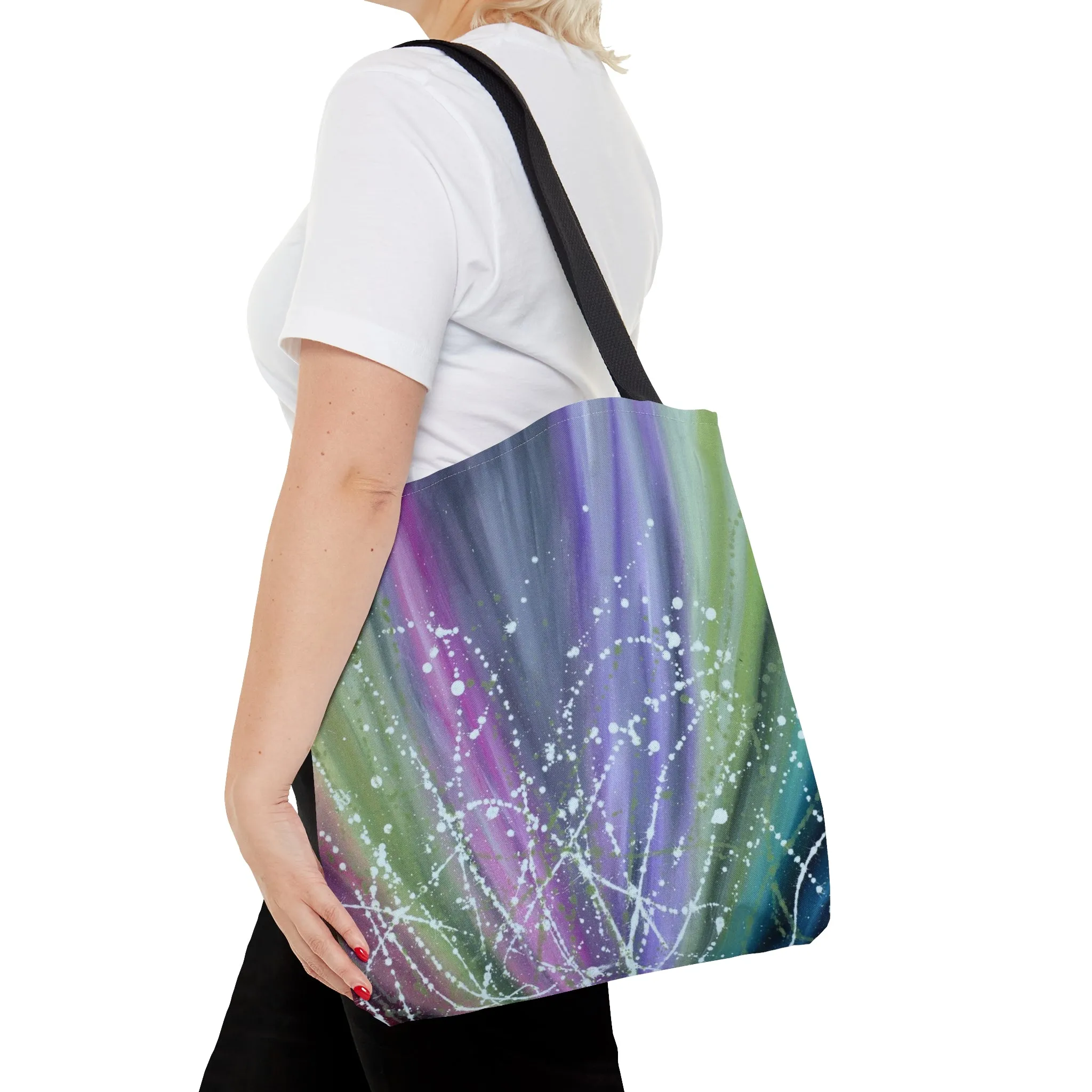 Tote Bag - colorful lotus