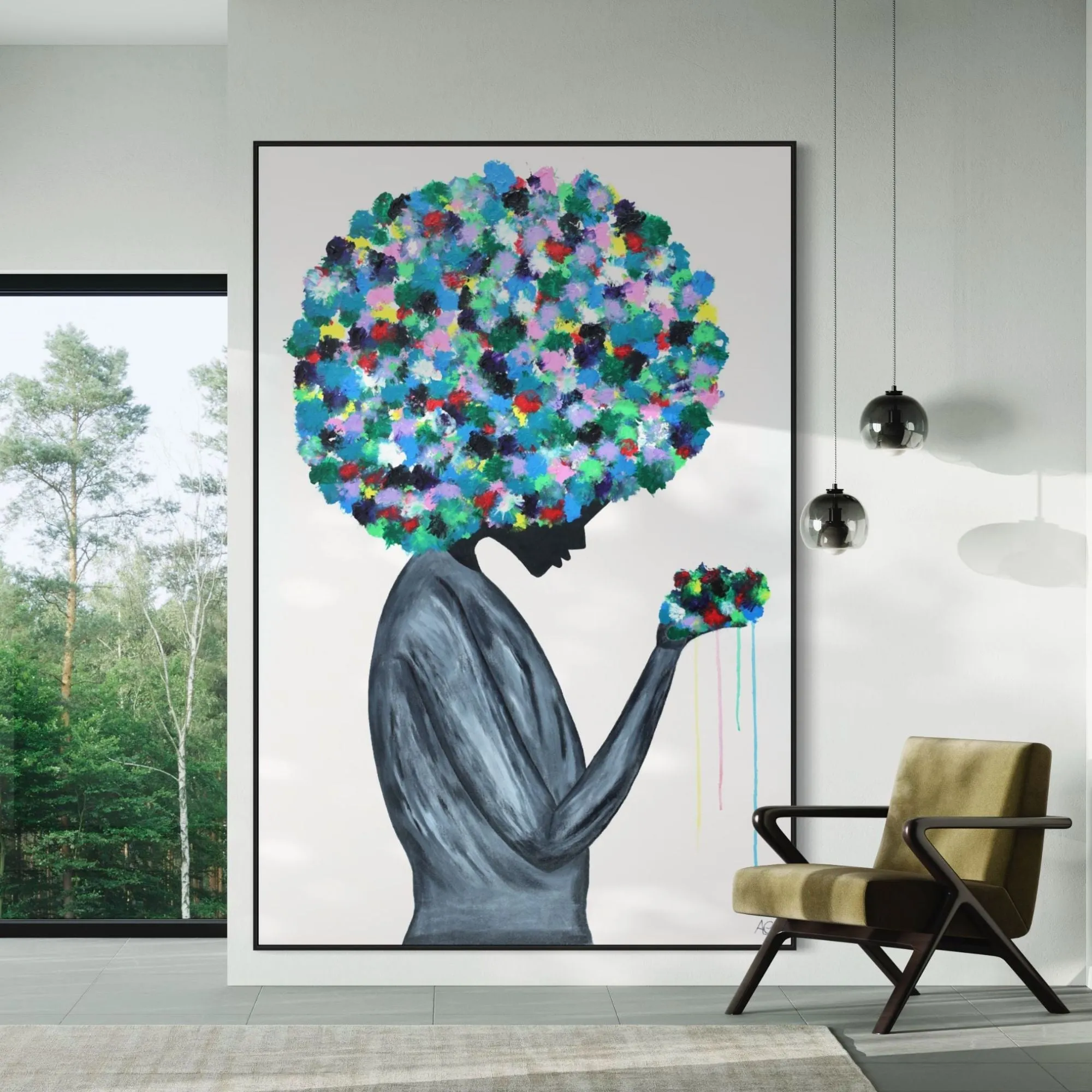 Tote Bag - Flowers In The Hair
