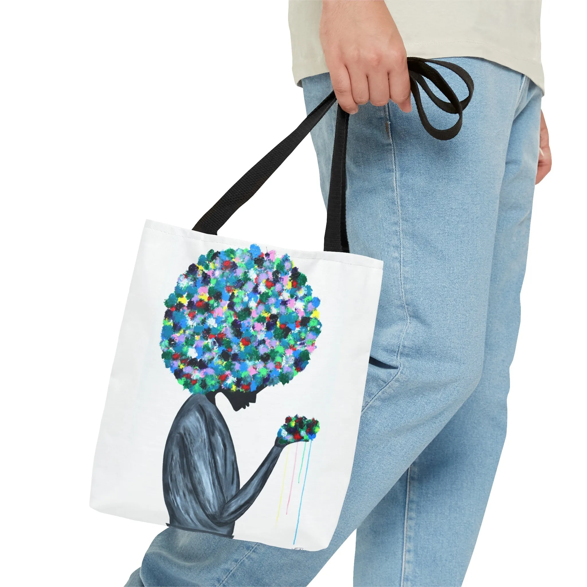 Tote Bag - Flowers In The Hair
