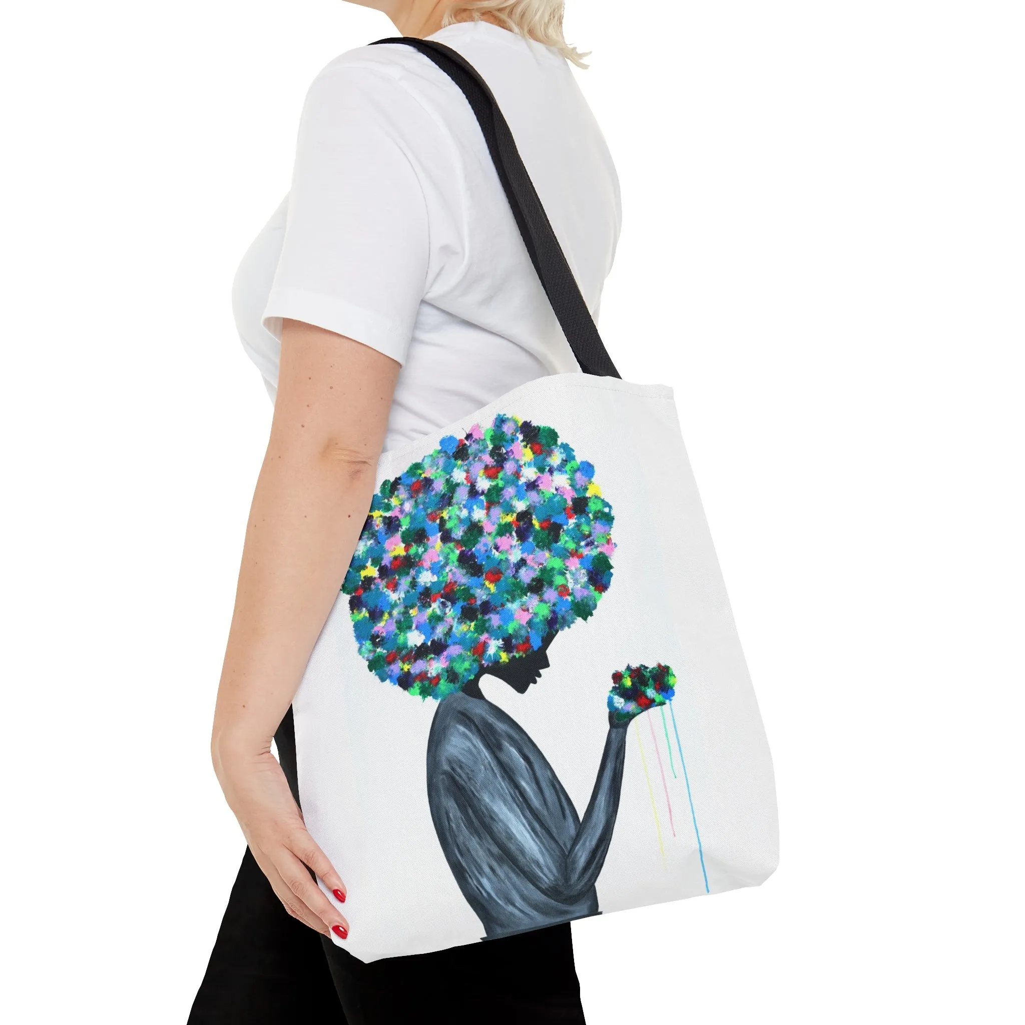 Tote Bag - Flowers In The Hair