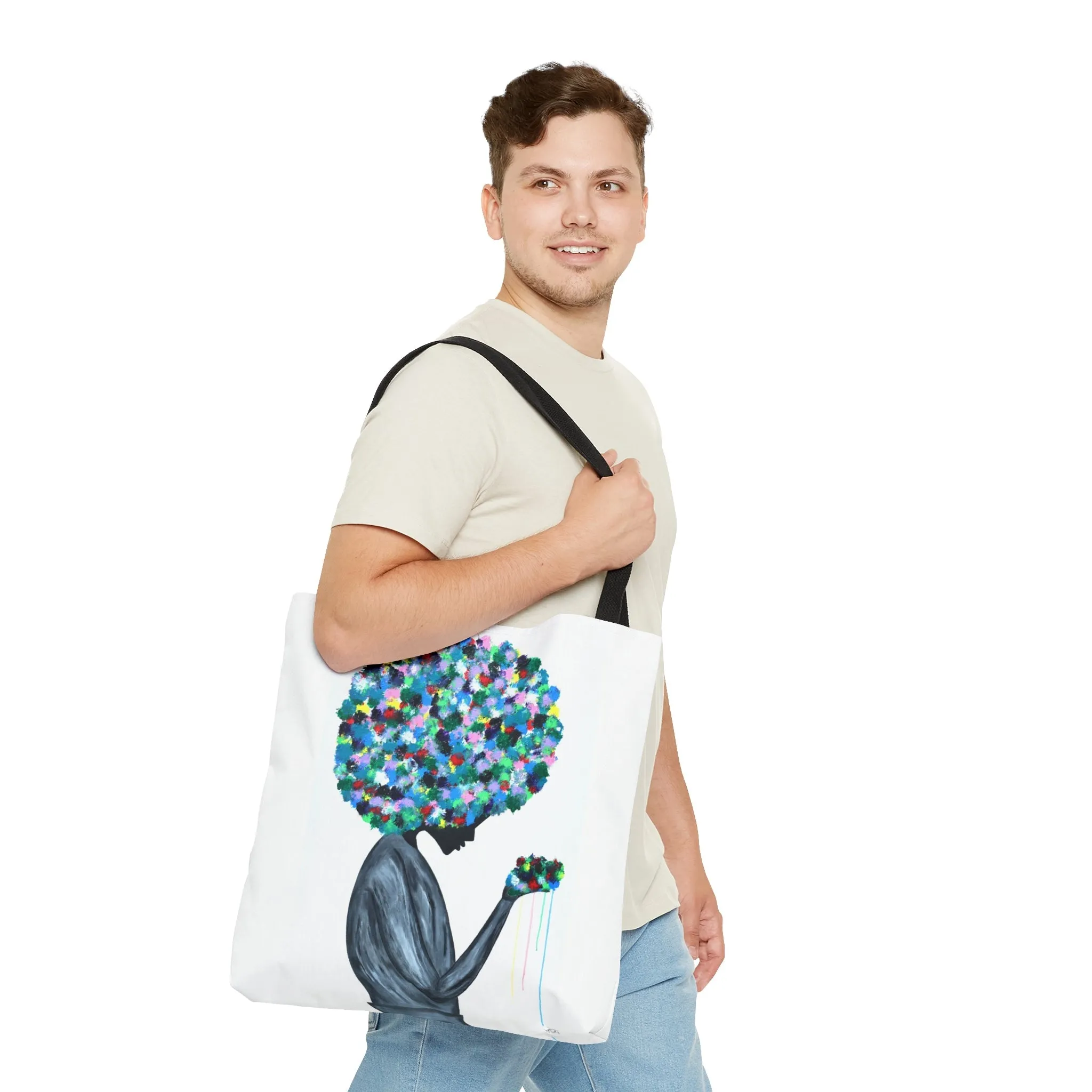 Tote Bag - Flowers In The Hair