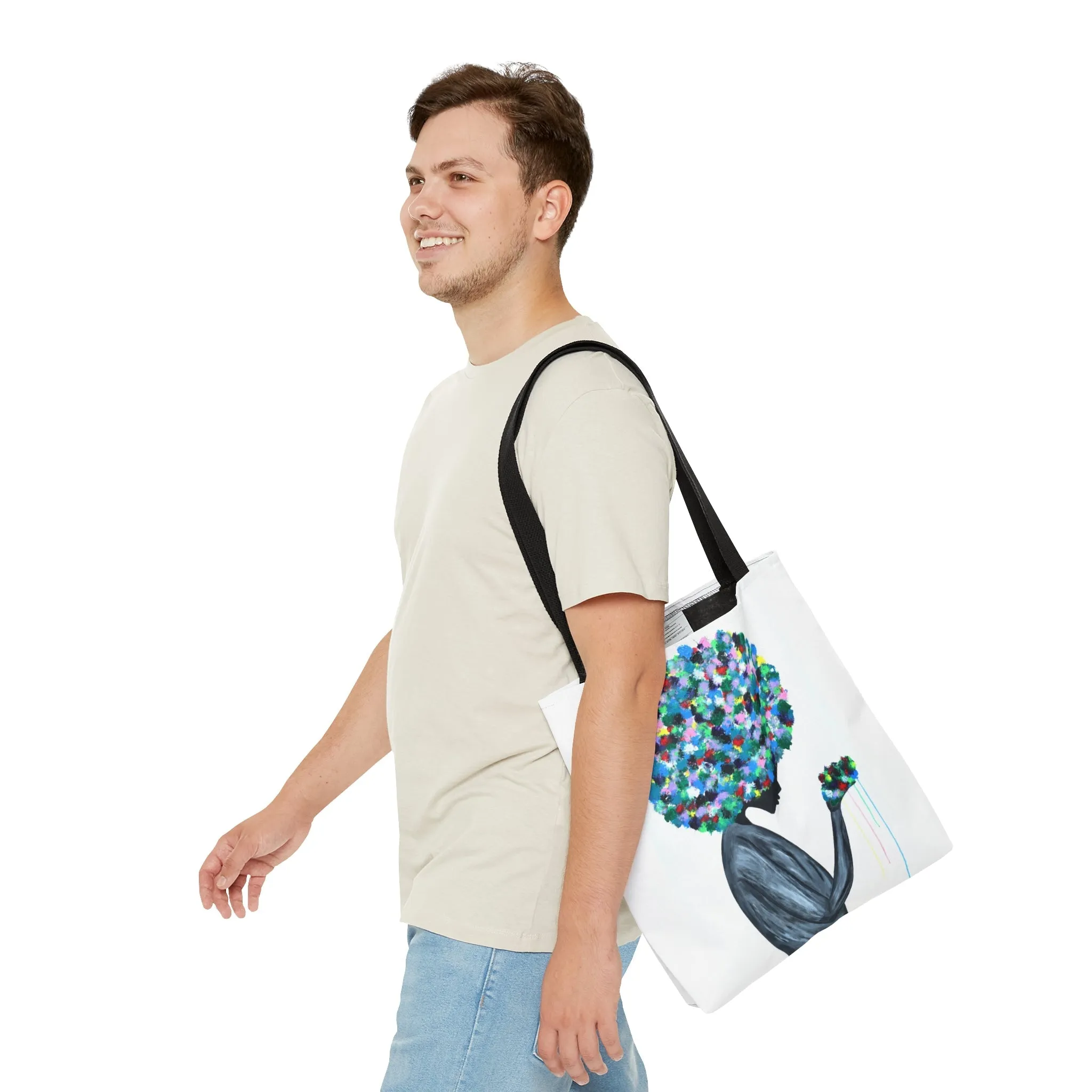 Tote Bag - Flowers In The Hair