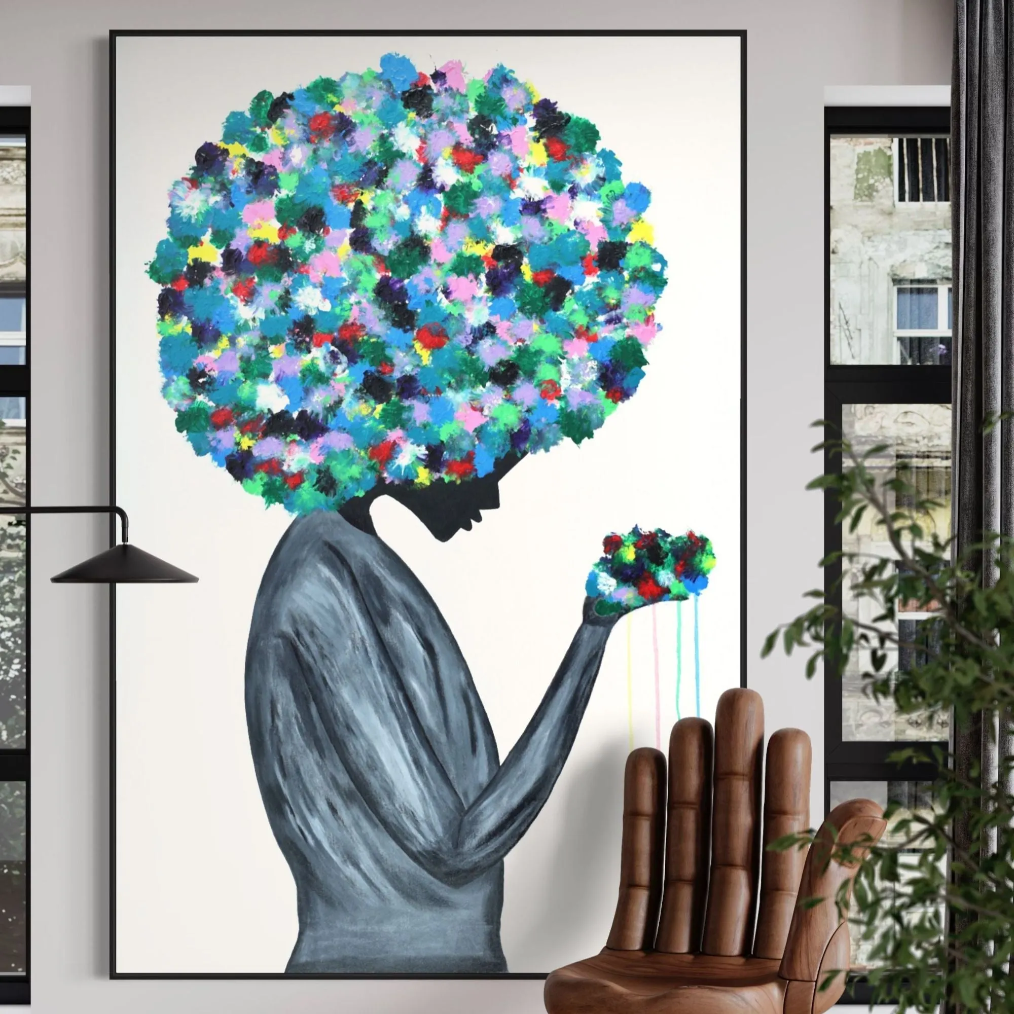 Tote Bag - Flowers In The Hair