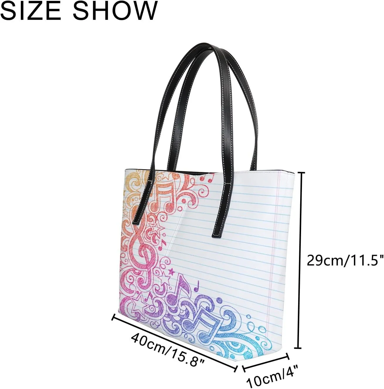 Tote Bag for Women PU Leather Handbags Women's Crossbody Handbags Work Tote Bags for Women Coachbags Tote Bag with Zipper