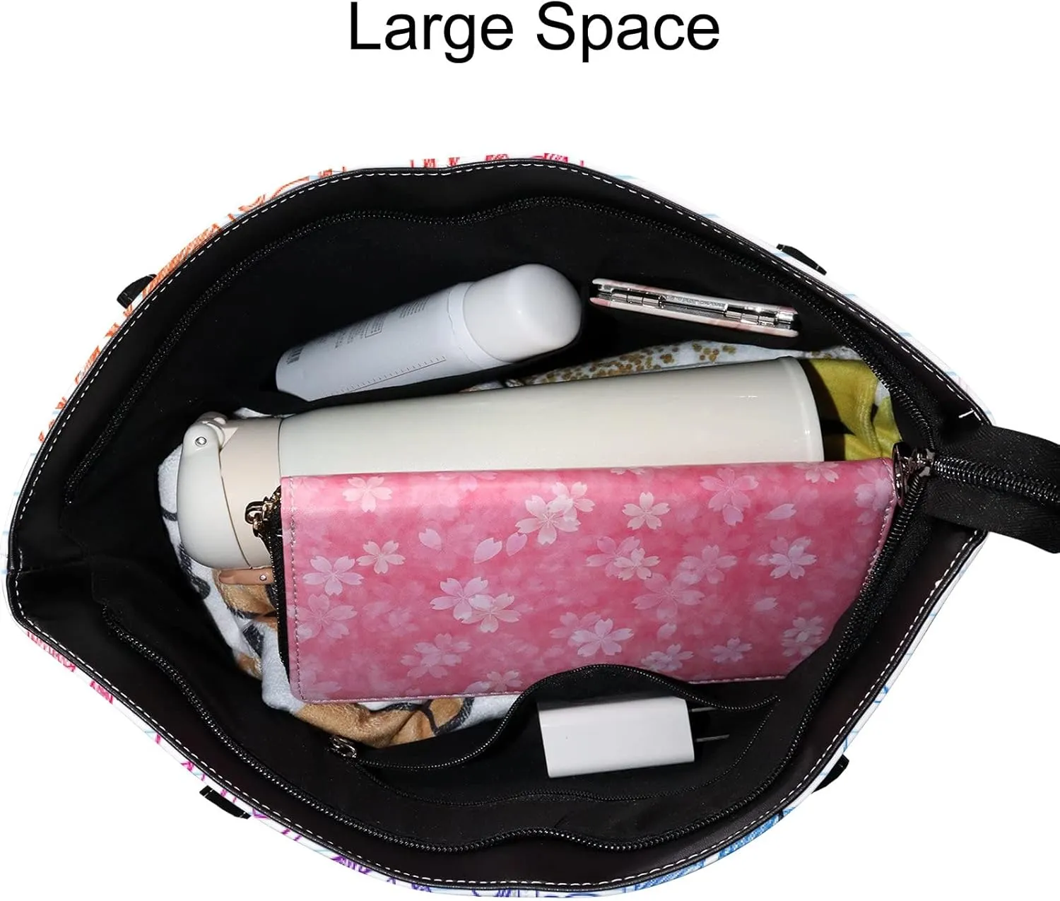 Tote Bag for Women PU Leather Handbags Women's Crossbody Handbags Work Tote Bags for Women Coachbags Tote Bag with Zipper