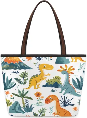 Tote Bag for Women with Zipper Large Capacity Top Handle Casual Shoulder Bag Handbag Reusable Shopping