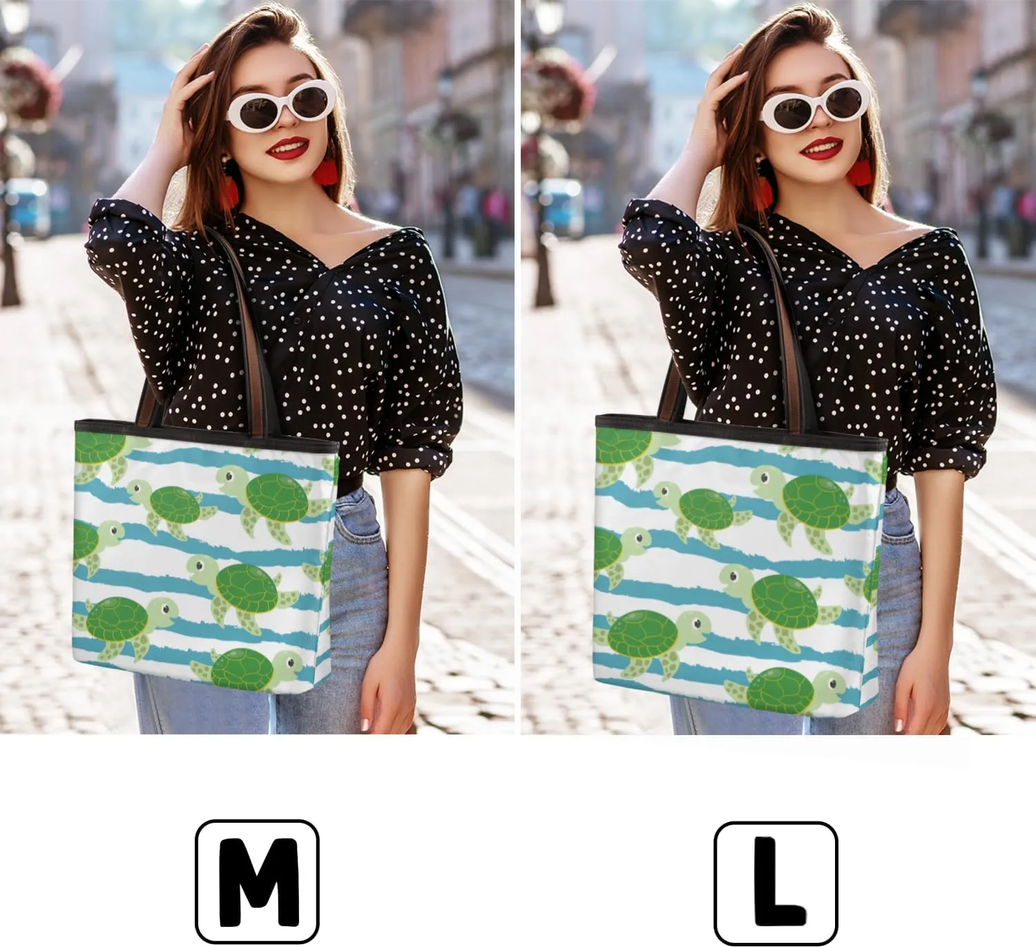 Tote Bag for Women with Zipper Large Capacity Top Handle Casual Shoulder Bag Handbag Reusable Shopping