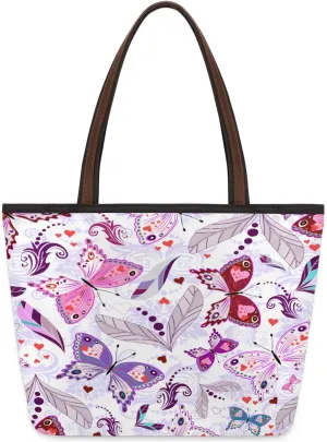 Tote Bag for Women with Zipper Large Capacity Top Handle Casual Shoulder Bag Handbag Reusable Shopping