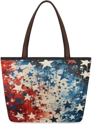 Tote Bag for Women with Zipper Large Capacity Top Handle Casual Shoulder Bag Handbag Reusable Shopping