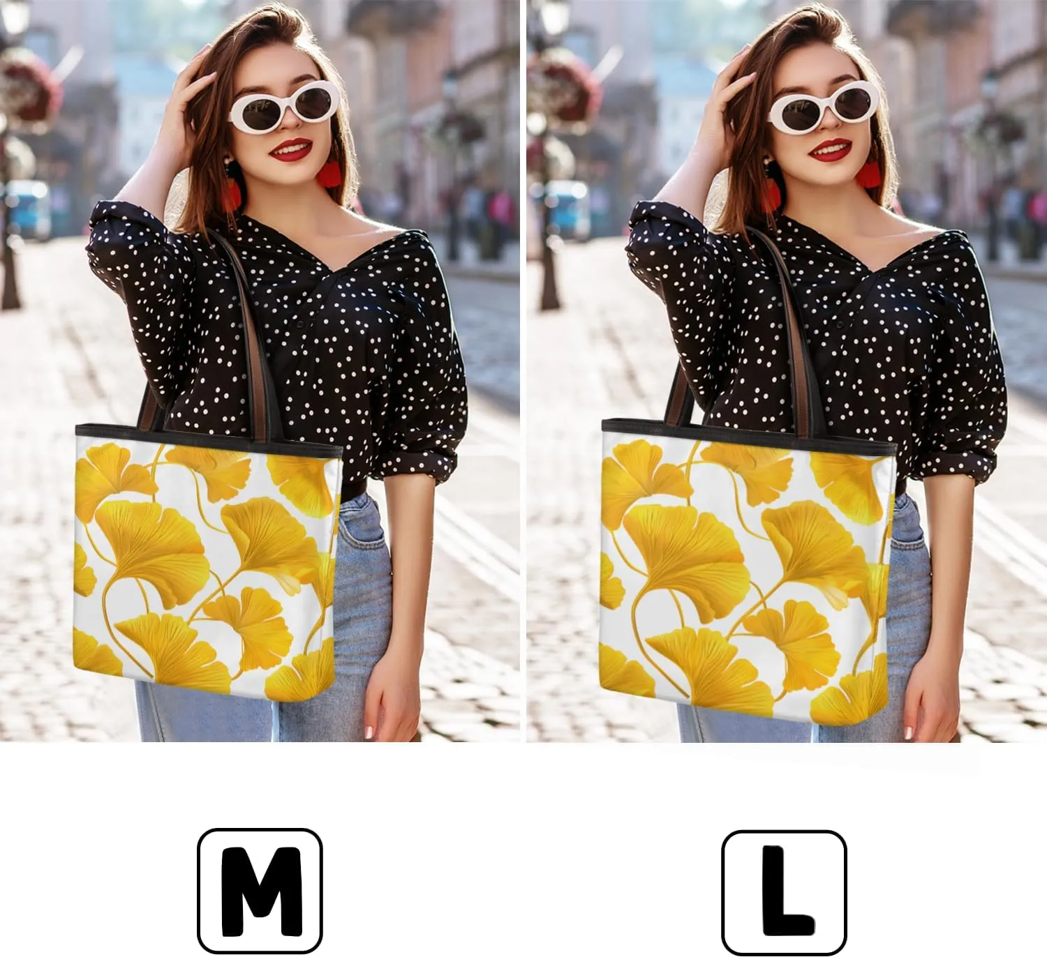 Tote Bag for Women with Zipper Large Capacity Top Handle Casual Shoulder Bag Handbag Reusable Shopping
