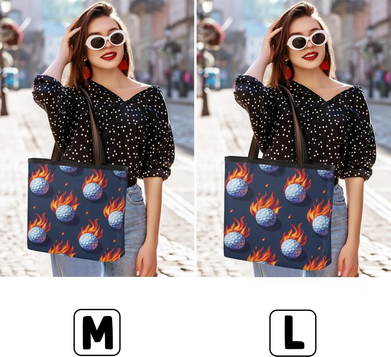 Tote Bag for Women with Zipper Large Capacity Top Handle Casual Shoulder Bag Handbag Reusable Shopping
