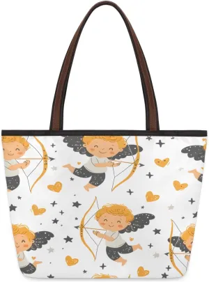 Tote Bag for Women with Zipper Large Capacity Top Handle Casual Shoulder Bag Handbag Reusable Shopping