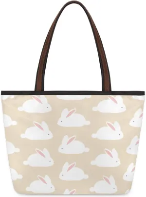 Tote Bag for Women with Zipper Large Capacity Top Handle Casual Shoulder Bag Handbag Reusable Shopping