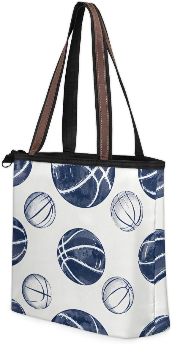 Tote Bag for Women with Zipper Large Capacity Top Handle Casual Shoulder Bag Handbag Reusable Shopping