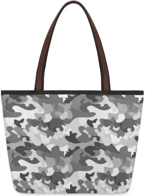 Tote Bag for Women with Zipper Large Capacity Top Handle Casual Shoulder Bag Handbag Reusable Shopping