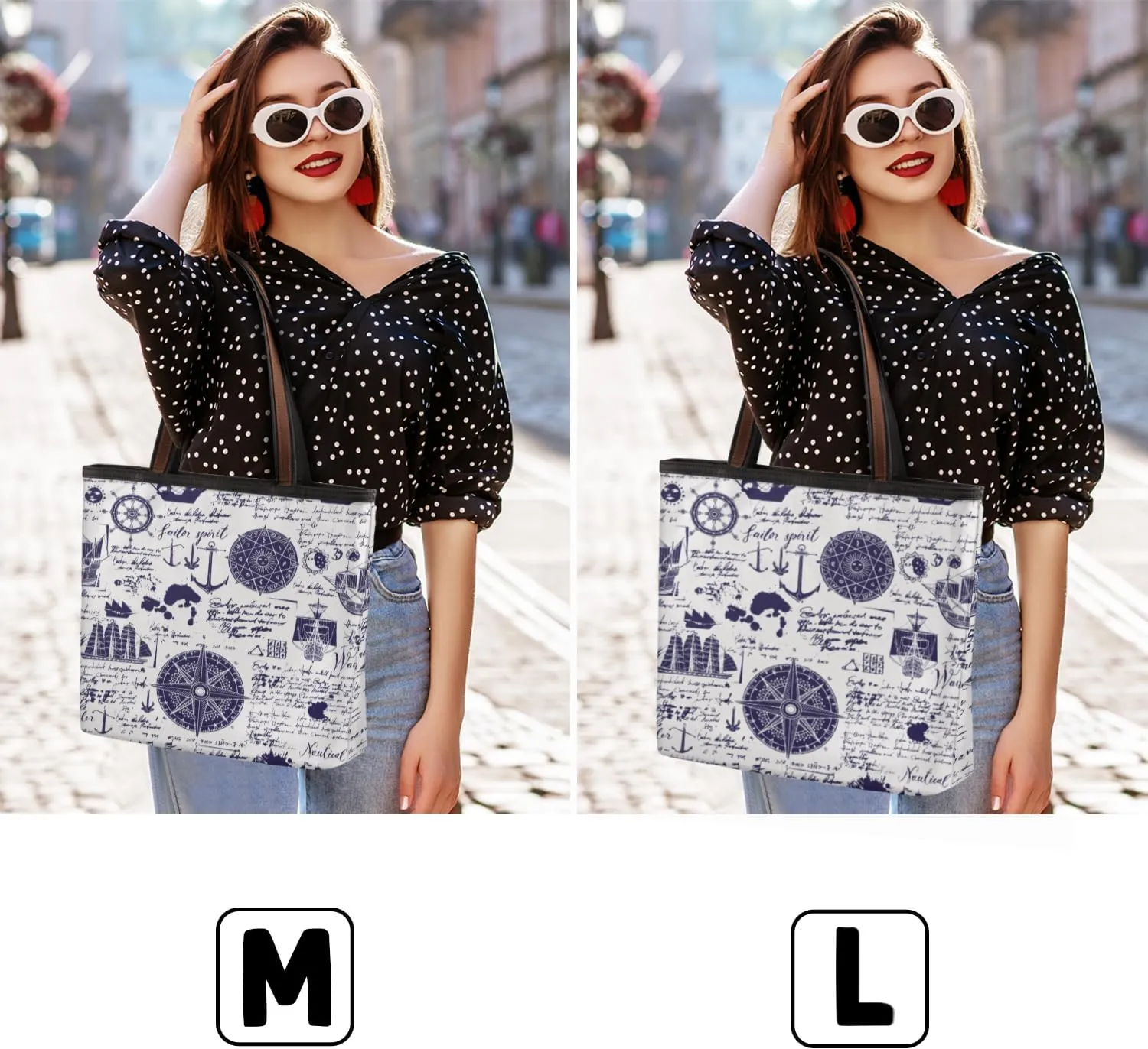 Tote Bag for Women with Zipper Large Capacity Top Handle Casual Shoulder Bag Handbag Reusable Shopping