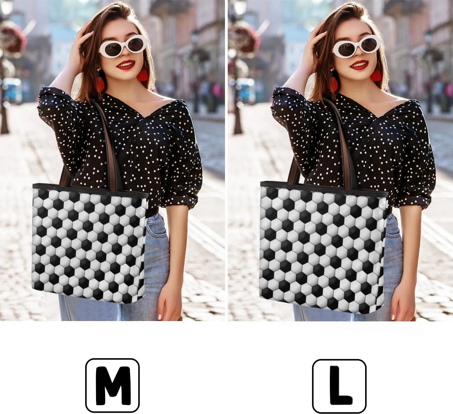 Tote Bag for Women with Zipper Large Capacity Top Handle Casual Shoulder Bag Handbag Reusable Shopping