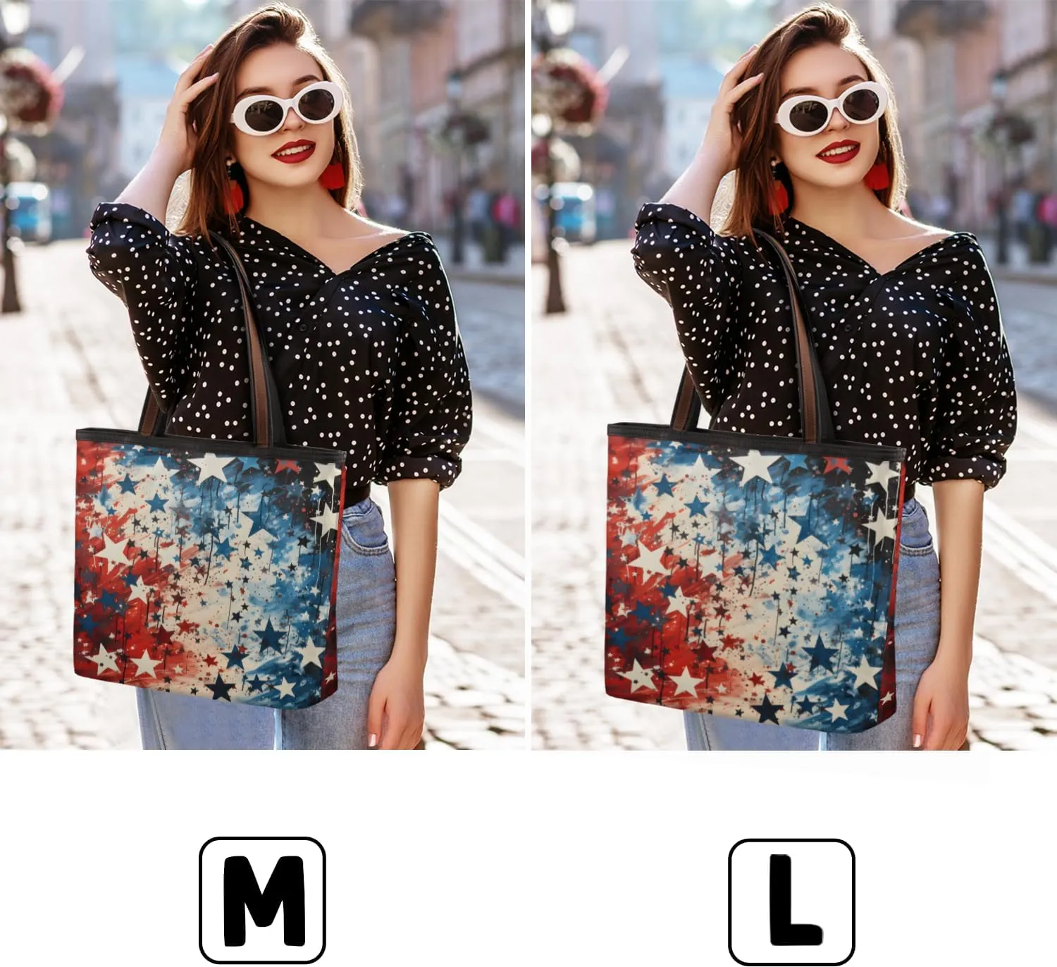 Tote Bag for Women with Zipper Large Capacity Top Handle Casual Shoulder Bag Handbag Reusable Shopping