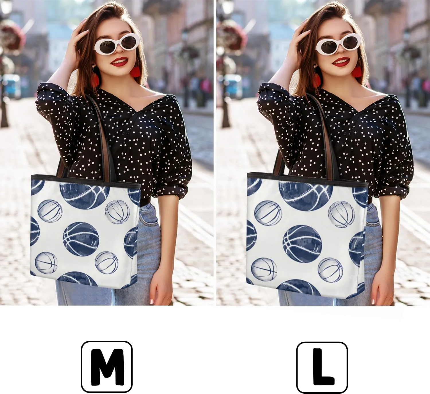 Tote Bag for Women with Zipper Large Capacity Top Handle Casual Shoulder Bag Handbag Reusable Shopping